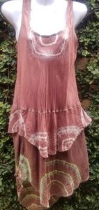 Gregory Parkinson SILK Tie Dye Dress